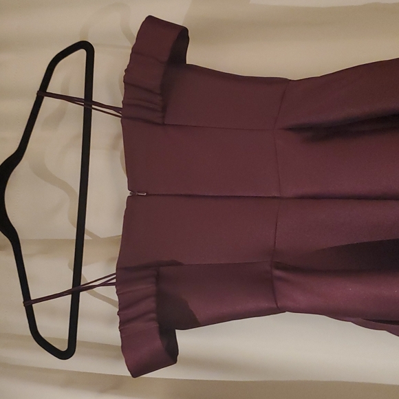 Beautiful like new shimmery plum evening dress 🖤 brand: EVERNEW - Picture 8 of 12